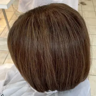 ショート カラー 縮毛矯正/ワンカラー モデル募集🫧田村のヘアスタイル