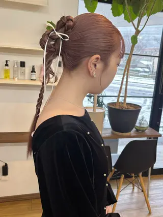 ヘアアレンジ sato harunaのヘアスタイル