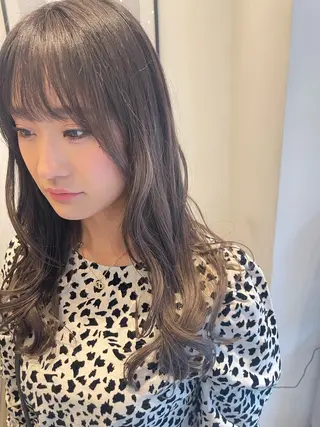 ロング カラー 塚本 昂のヘアスタイル