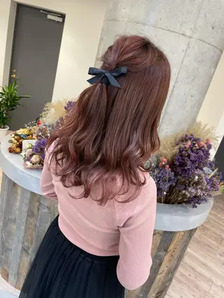 セミロング Loob.TOKYO MIYA🌈のヘアスタイル