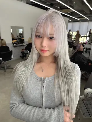 ロング カラー 髙木 利央のヘアスタイル