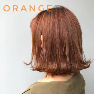 ミディアム カラー YU-KA ✂︎Rico.のヘアスタイル