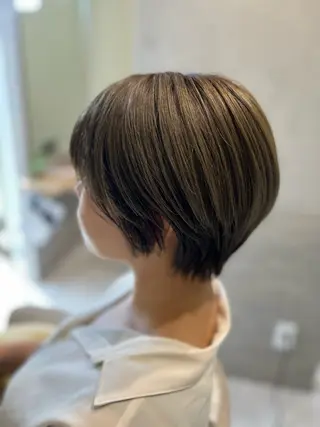 ショート 鏡原 実和のヘアスタイル