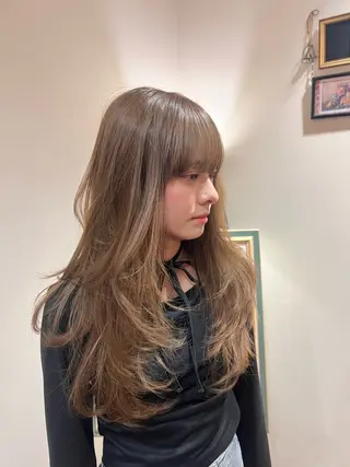 ロング 韓国スタイル🫧 サーシャのヘアスタイル