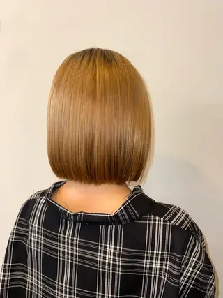 ショート カラー SOU理美容所 ネネのヘアスタイル