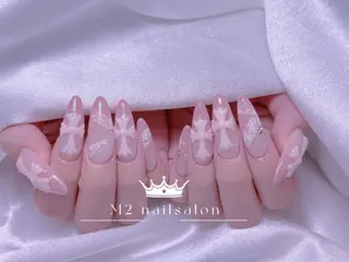 ネイル 長さだし専門店 M2　rikaのネイルデザイン