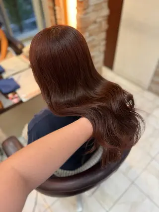 ロング 皆川 優奈のヘアスタイル