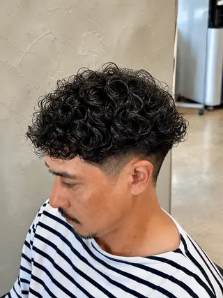 ショート パーマ メンズ YUUTO 【メンズ限定】のヘアスタイル
