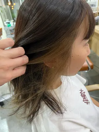 カラー 🌷ショートレイヤー ヘッドスパ🌷鈴木のヘアスタイル