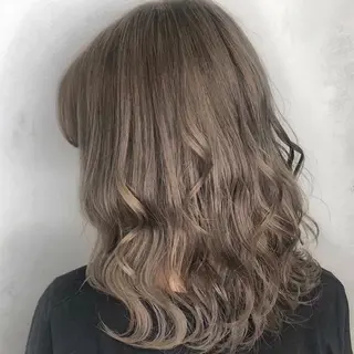 セミロング カラー 縮毛矯正/ワンカラー モデル募集🫧田村のヘアスタイル