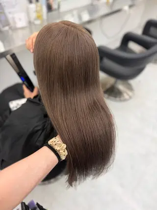 ロング カラー ヘアアレンジ 透明感カラー🎀艶髪 Anju/渋谷🎀のヘアスタイル