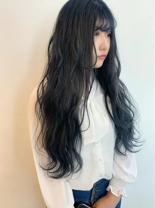 カラー 透明感カラー✂︎ /縮毛矯正/YUKAのヘアスタイル