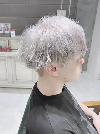 ショート カラー メンズ Days 透明感カラーのヘアスタイル