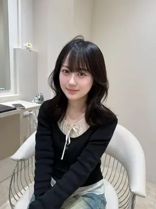 ヘアアレンジ 田中 夏妃のヘアスタイル