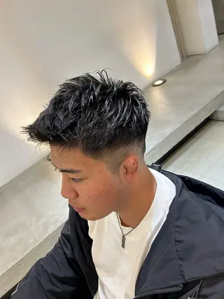 ショート メンズ 田中 貴也のヘアスタイル