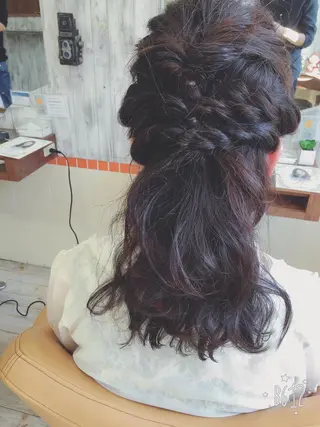 ヘアアレンジ 鈴木 悠のヘアスタイル
