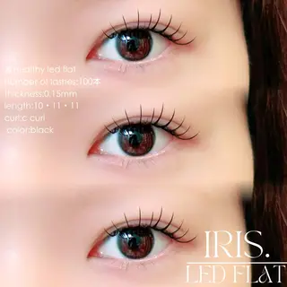 マツエク・マツパ IRIS. nonokaのマツエク・マツパデザイン