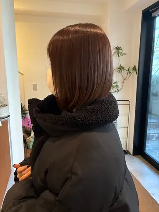 カラー linna / 高槻 /透明感カラーのヘアスタイル