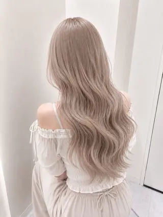 ロング カラー ヘアアレンジ 🧸ミルクティー特化 🧸MASAKIのヘアスタイル
