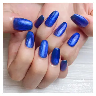 ミディアム ネイル 🐾enen style 🐾のネイルデザイン