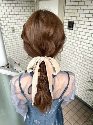 ヘアアレンジ 大人可愛いヘアメイク 💋🧚♀️しずかのその他イメージ