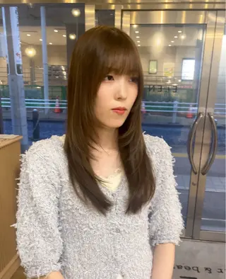 ロング カラー レイヤー⌇アレンジ ⌇misato🩶のヘアスタイル