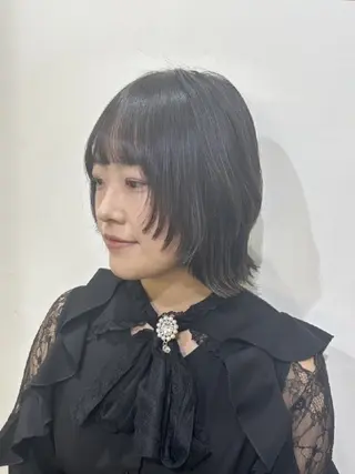ショート ボブ人気No,1✨ TAME副店長のヘアスタイル