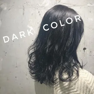 ミディアム カラー パーマ YU-KA ✂︎Rico.のヘアスタイル