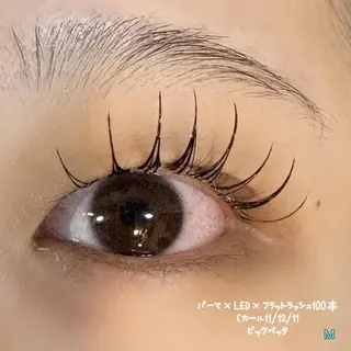 マツエク・マツパ ai__lash__ artistのマツエク・マツパデザイン