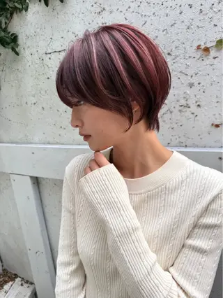 ショート 縮毛矯正/ショート ボブ/髪質改善ともきのヘアスタイル