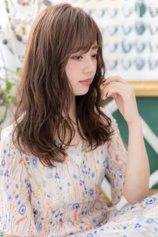 ロング カラー 🍀鶴貝 幸哉🍀のヘアスタイル