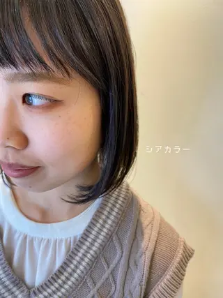 ミディアム CASANE 大橋康智のヘアスタイル
