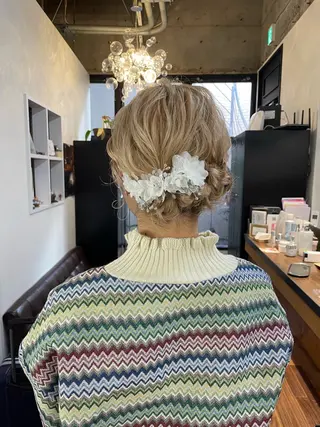 ミディアム ヘアアレンジ layer cut 店長/MIKUのその他イメージ
