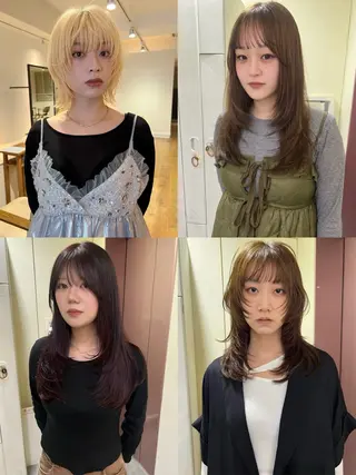 ロング chika/レイヤー /ヘアアレンジ/梅田のヘアスタイル