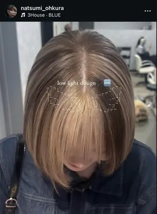 ショート カラー 🌐NATSUMI 🌐【寒色カラー】のヘアスタイル