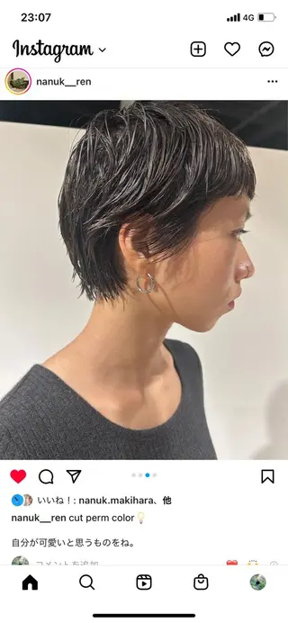 ショート FILMS/sari /似合わせカットのヘアスタイル