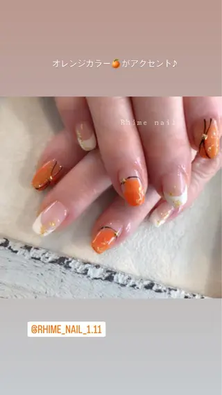 ネイル Rhime nail ライムネイルのネイルデザイン