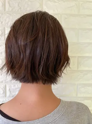 ショート カラー 英語ok sohee ソヒ 305号室のヘアスタイル