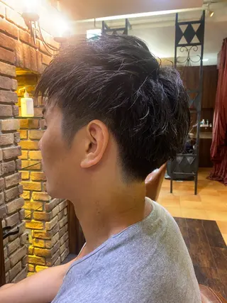 メンズ DOLCE尾亦 花織のヘアスタイル