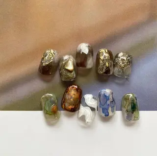 ネイル 栗林 実莉のネイルデザイン