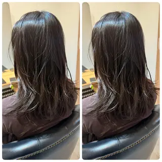 ミディアム 川崎　レイヤーカット /江口真正のヘアスタイル