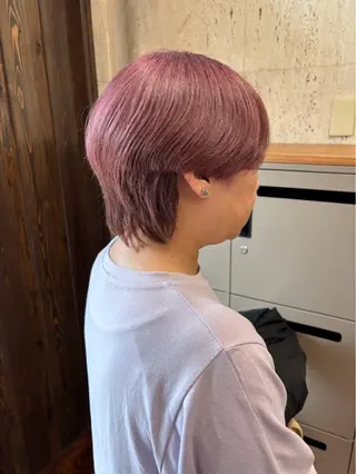 ショート カラー 上島 未緒のヘアスタイル
