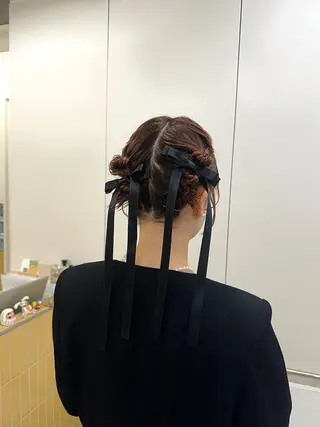 ヘアアレンジ 髪質改善カラー♡/ 縮毛矯正/珠貴のヘアスタイル