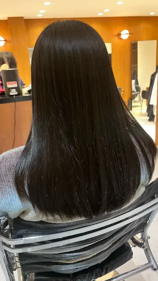 ミディアム 🩵透明感カラー🩵 /表参道/うららのヘアスタイル