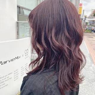 カラー Okamura Chisatoのヘアスタイル