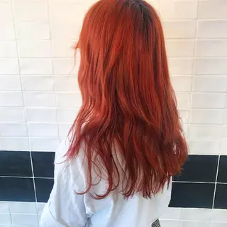 ロング kiyono ⭐︎ダブルカラーのヘアスタイル
