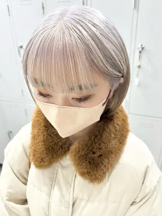 ショート カラー kai .のヘアスタイル