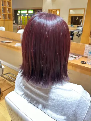カラー 大窪 菜月のヘアスタイル