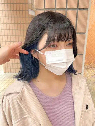 ミディアム カラー 髪質改善☆ 縮毛矯正miyuのヘアスタイル