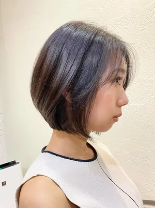 ショート カラー ショートカット パーマ石井のヘアスタイル